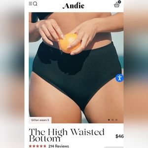 Andie Swim - The High Waisted Bottom